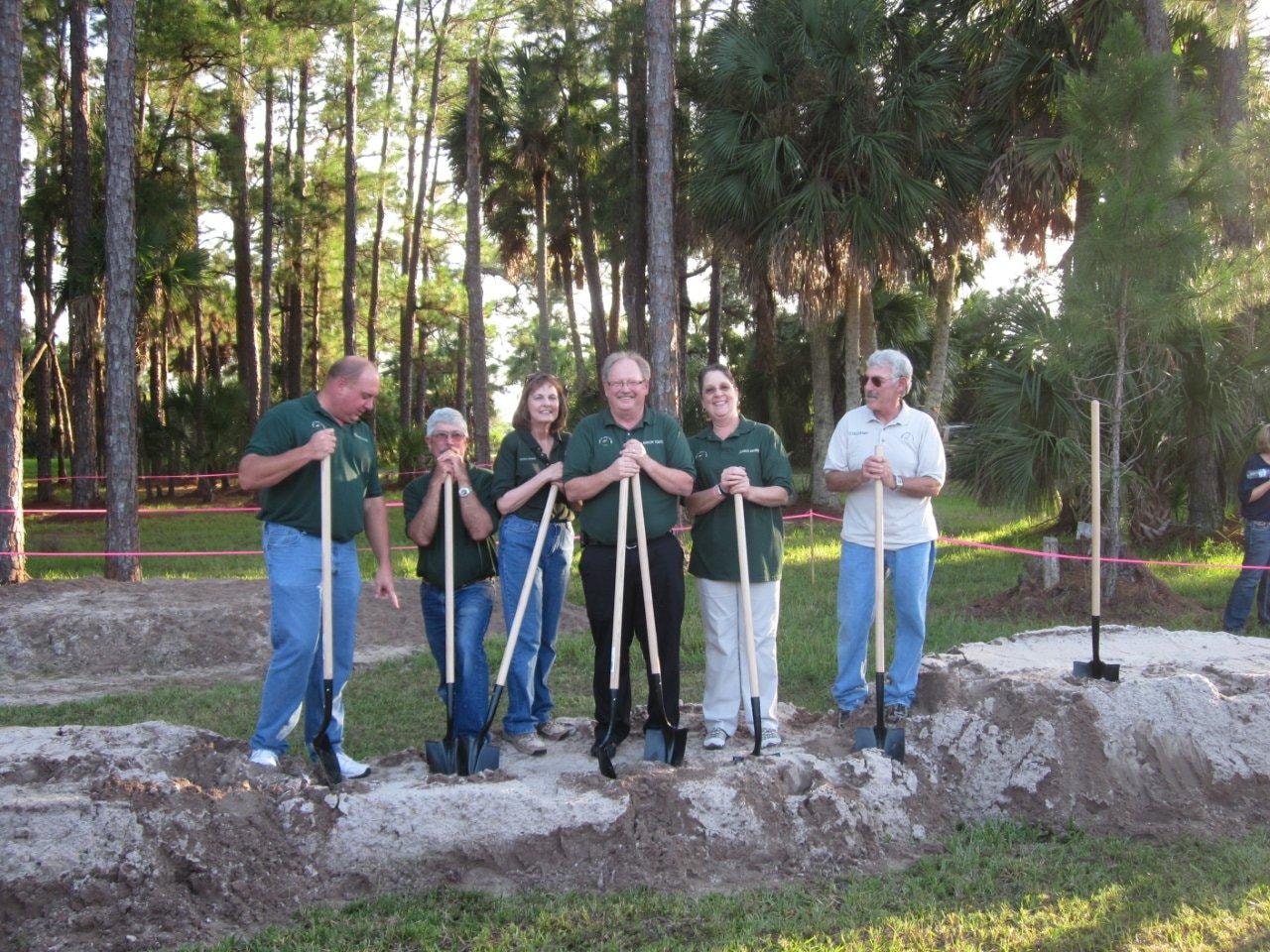 41. Ground Breaking for New Town Hall on Valkaria Road